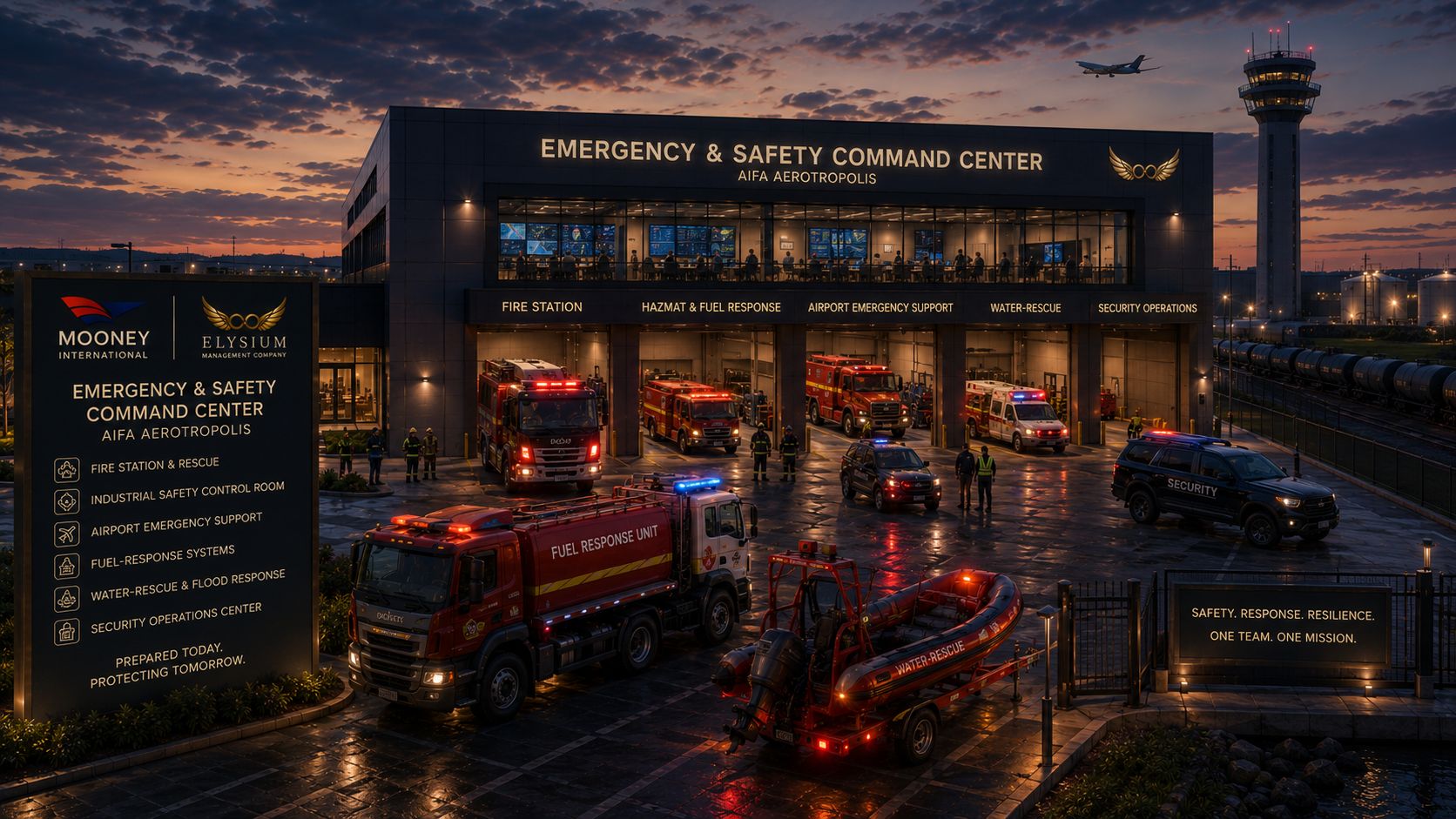 Emergency, Fire & Safety Command Center
