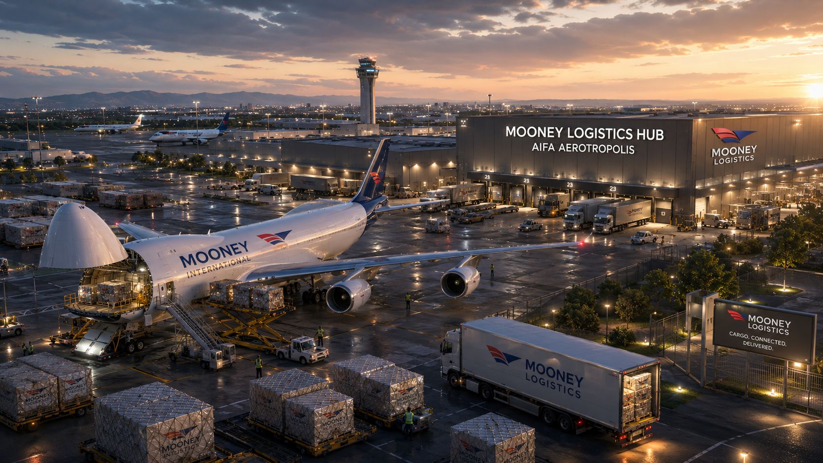 Mooney-Elysium AIFA Aerotropolis infrastructure development hub