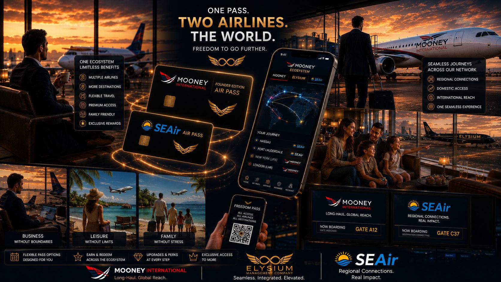 Mooney Air Pass premium digital membership dynamic platform interface view