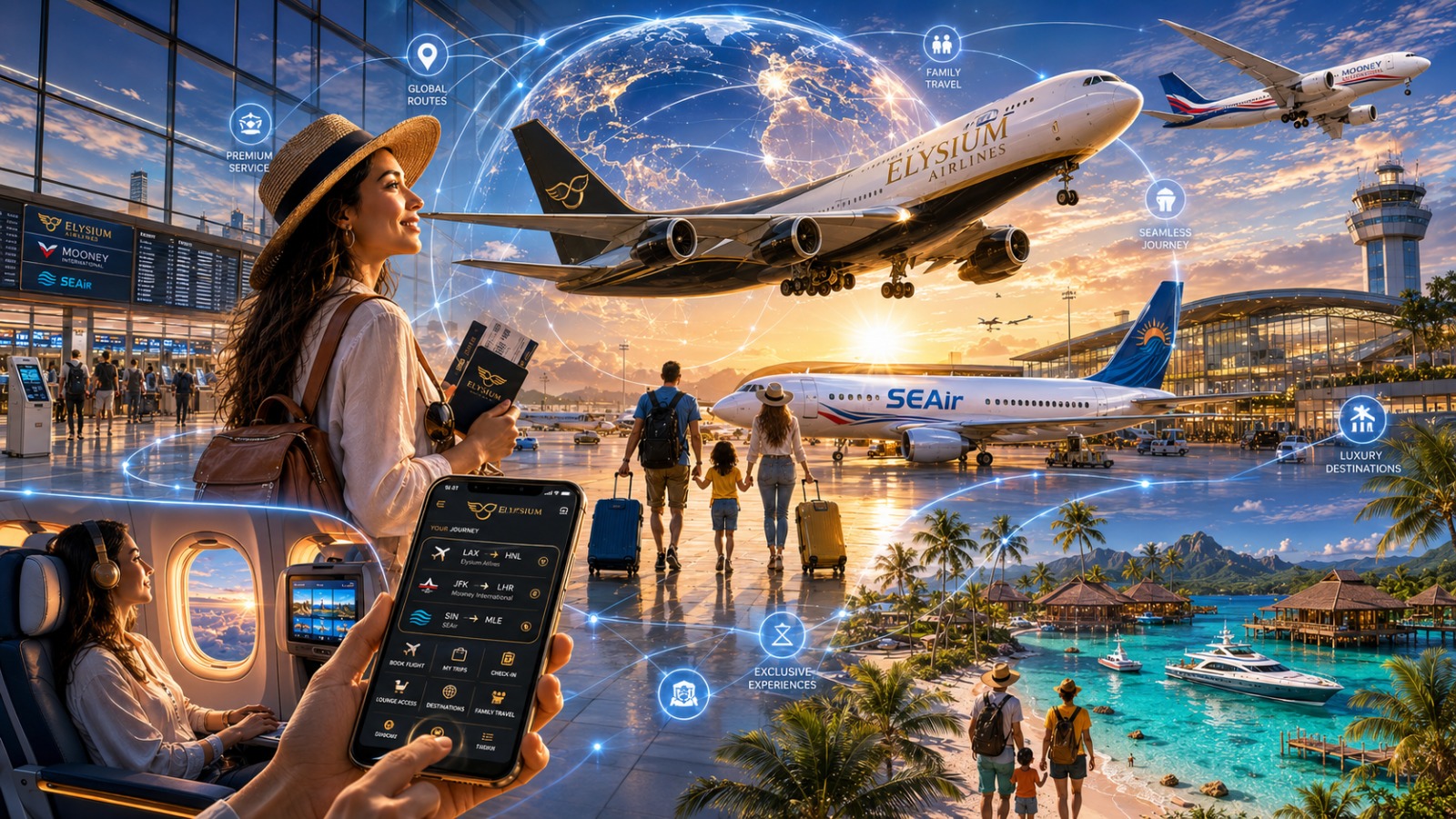 Redefining travel cinematic panorama passenger cabin connectivity experience