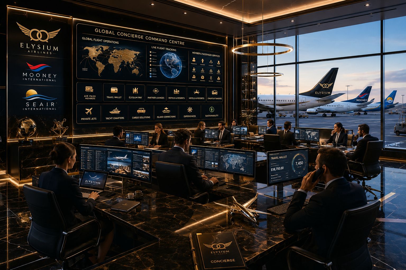 Elysium Corporate Enterprise Executives Global Mobility Concierge Management
