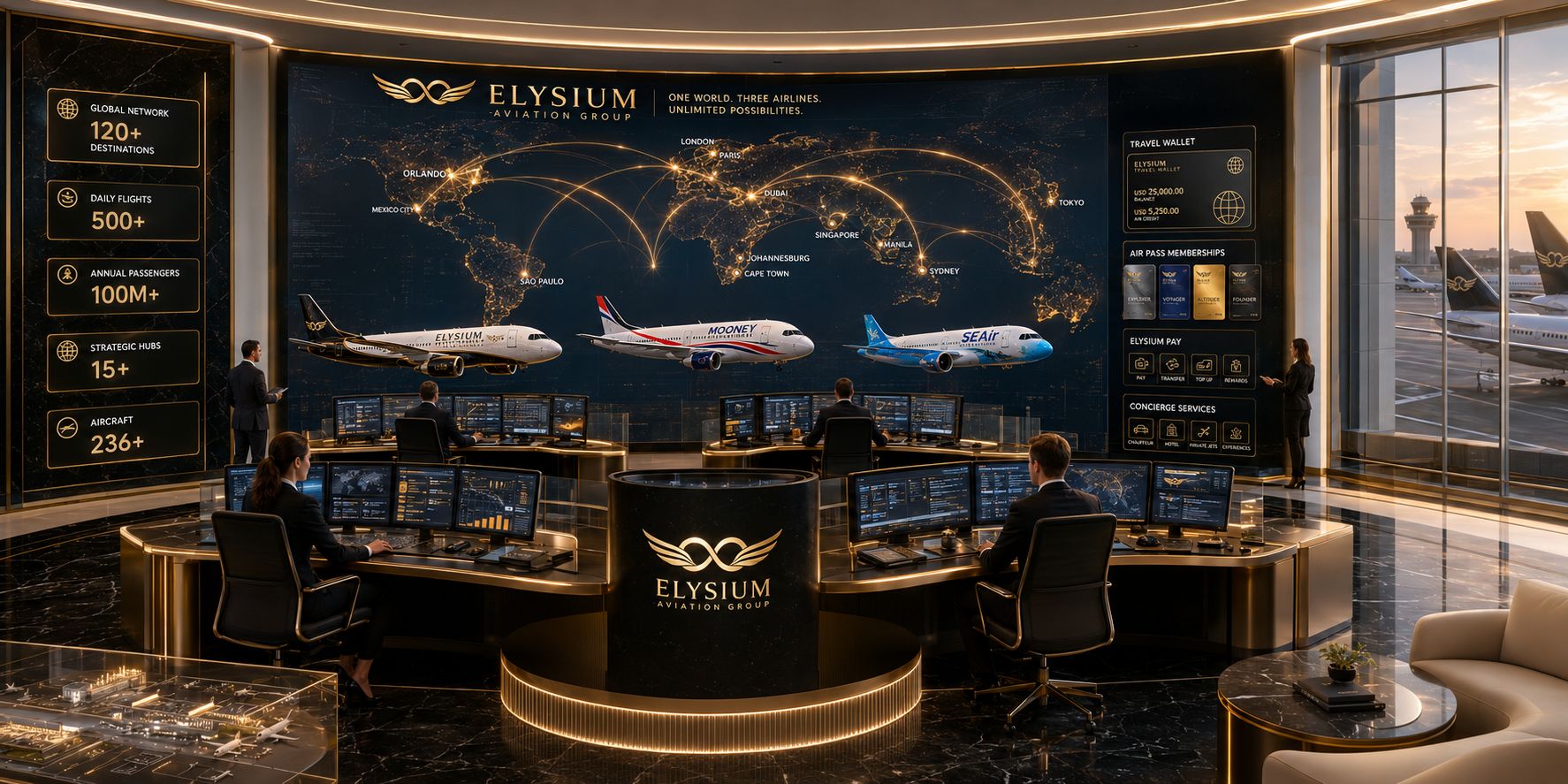 Integrated Aviation Network Flight