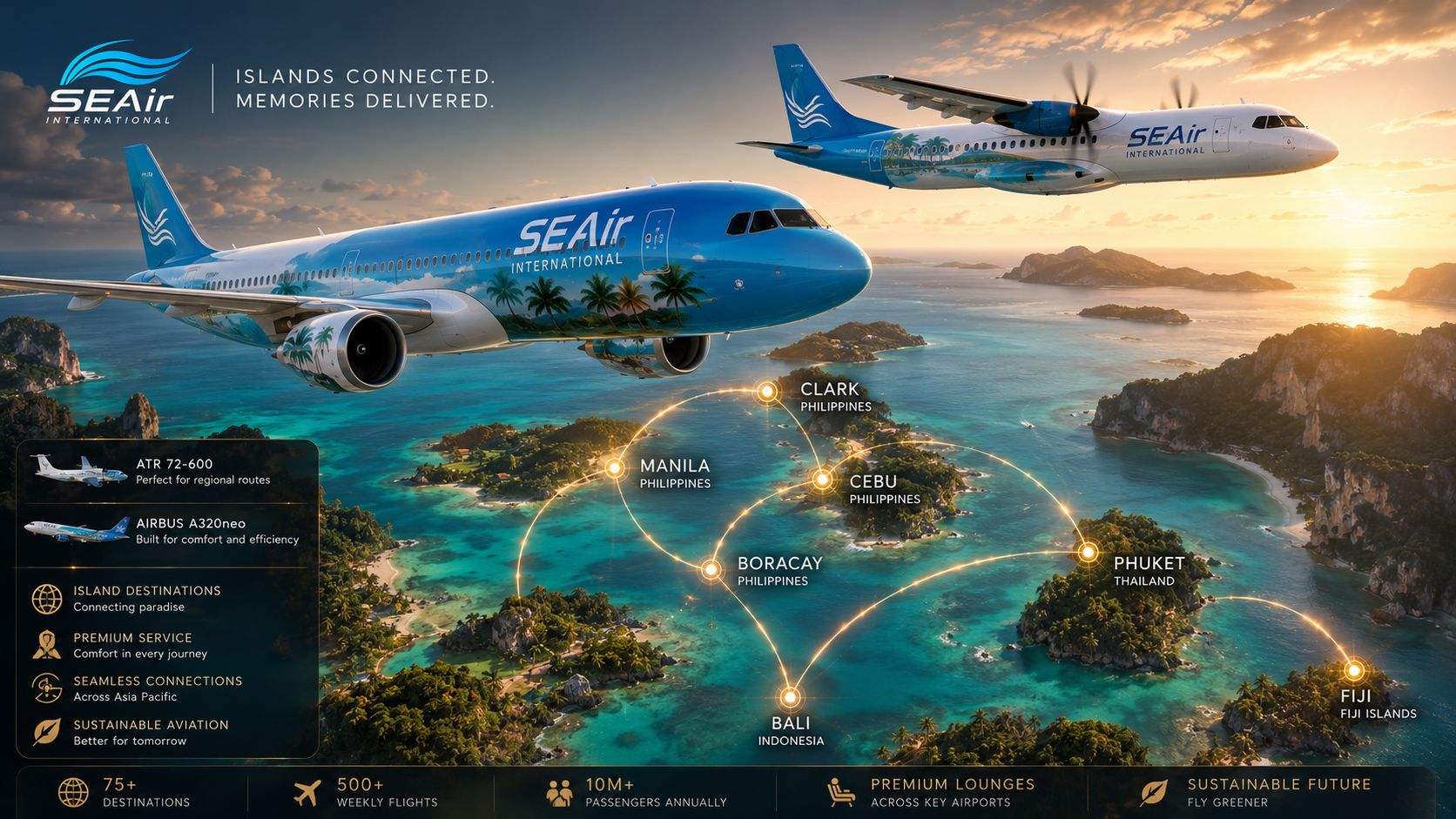 SEAir International Regional Explorer Fleet