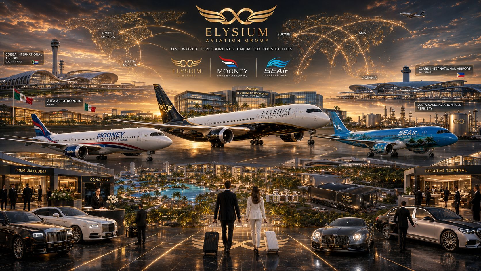 Elysium Airlines Mooney International and SEAir Commercial Fleets Integration