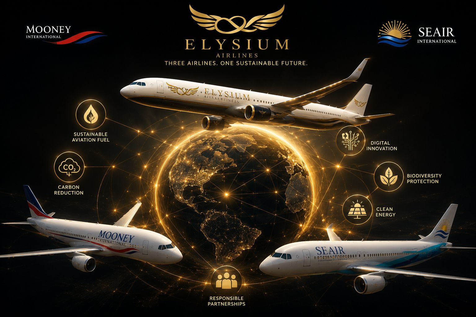 Elysium Aviation modern fleet and environmental initiatives