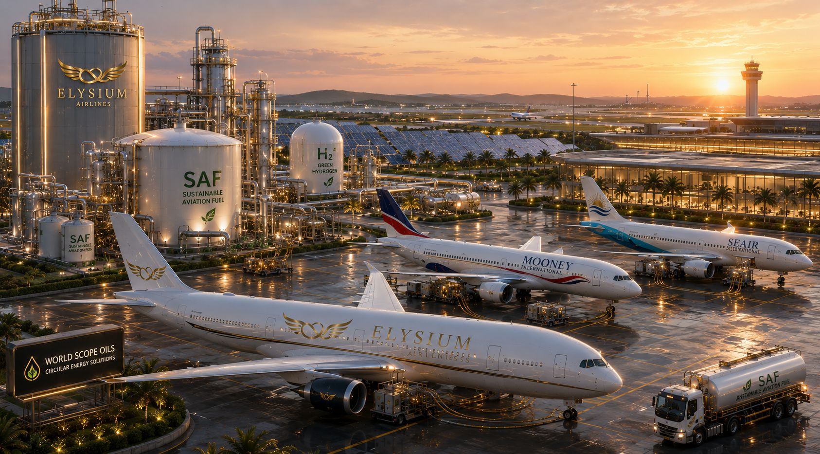 Elysium Alliance SAF infrastructure and production asset