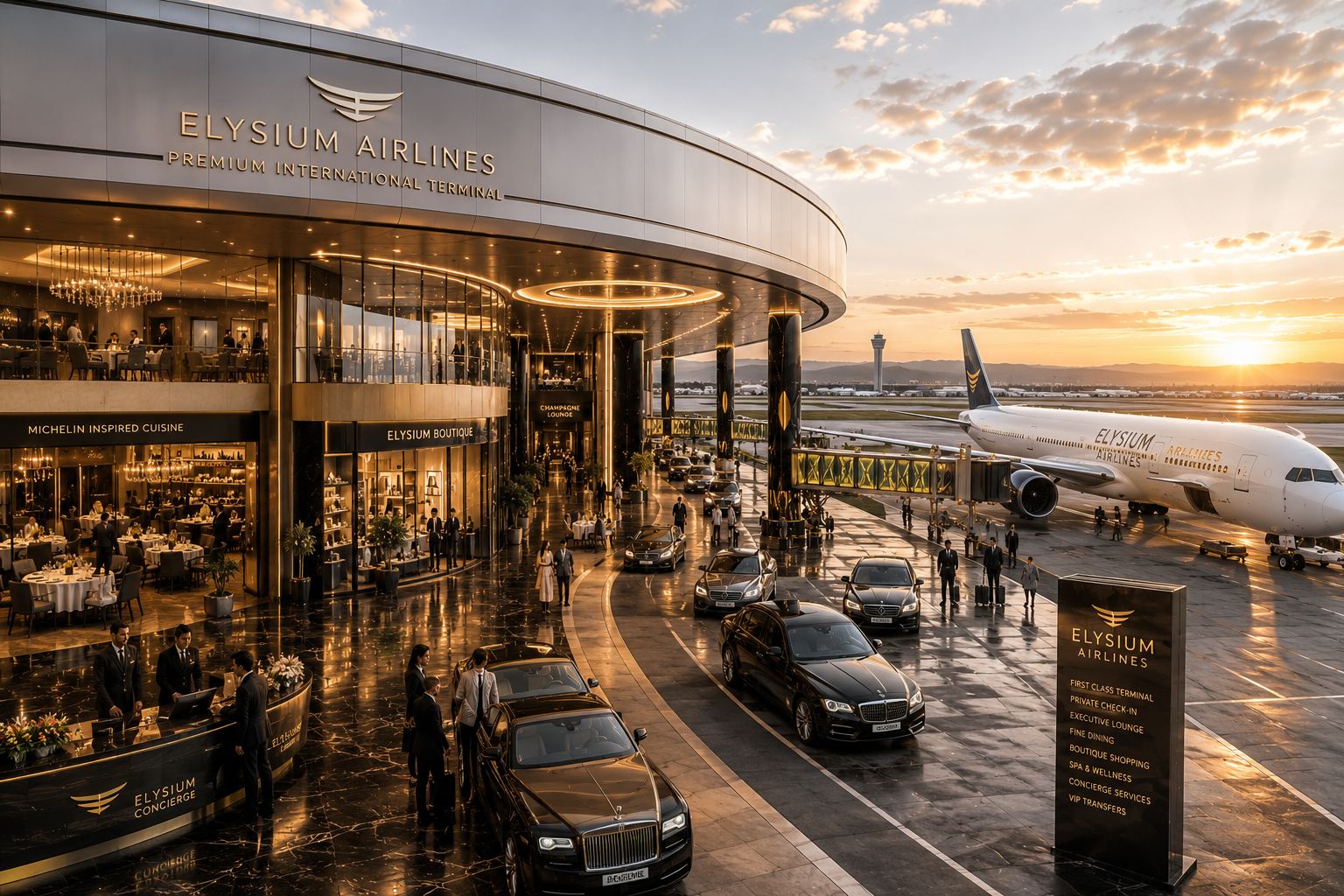 Elysium Airlines Executive Private Terminal Infrastructure Coega Airport