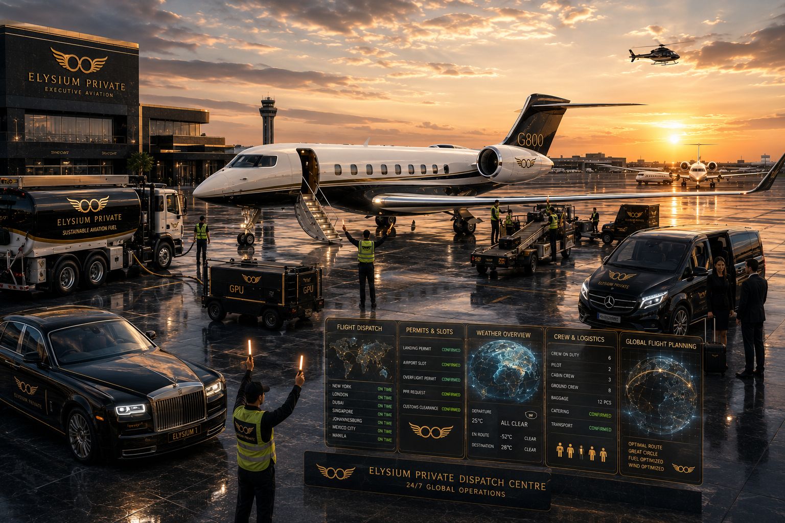 Executive Aircraft Handling and Precision Ground Operations
