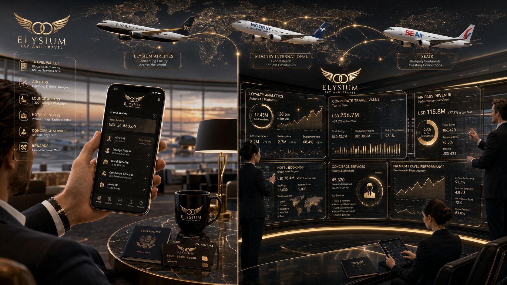 Elysium Financial Premium Ecosystem Commercial Capital Management Experience