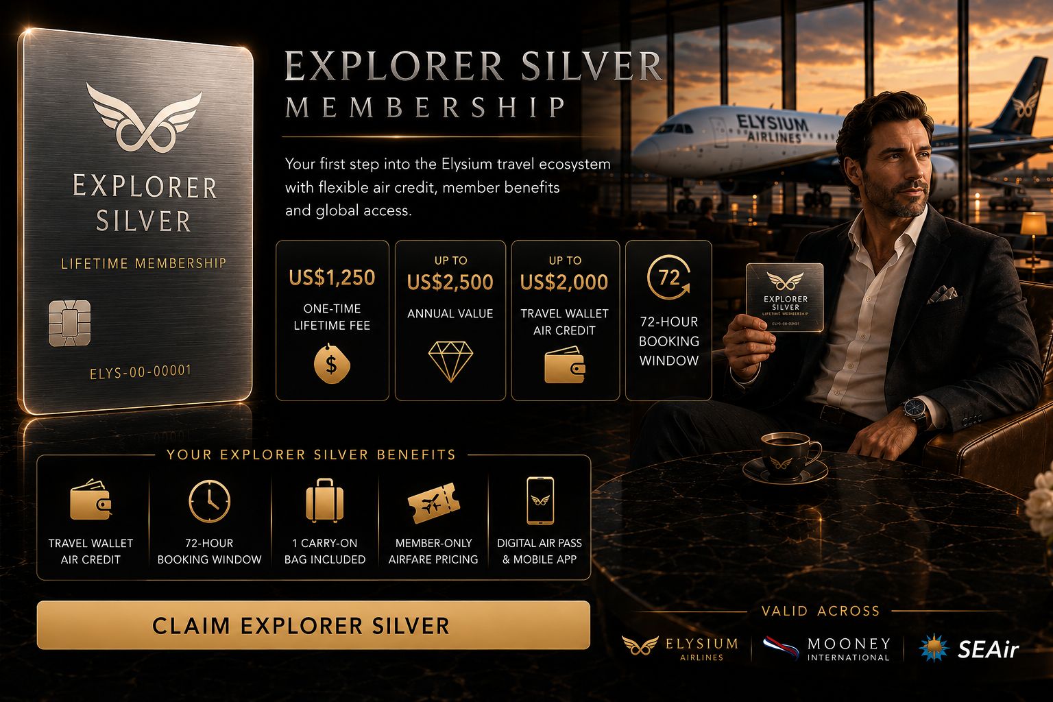 Explorer Silver Card