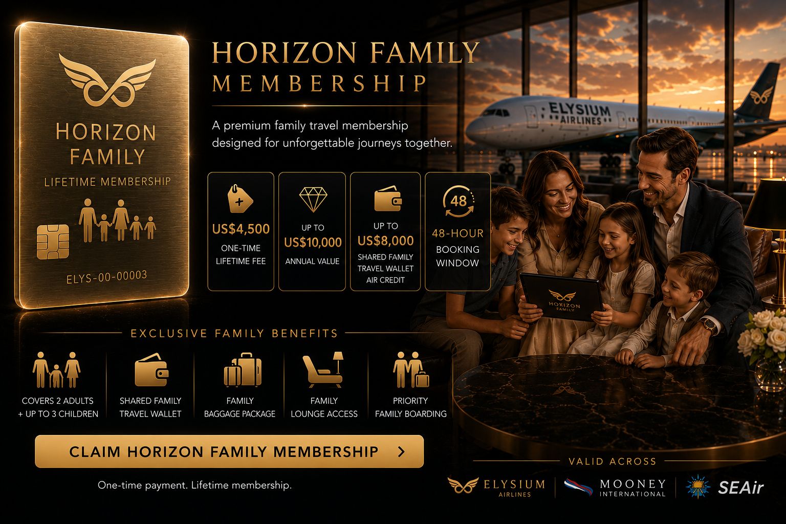 Horizon Family Card