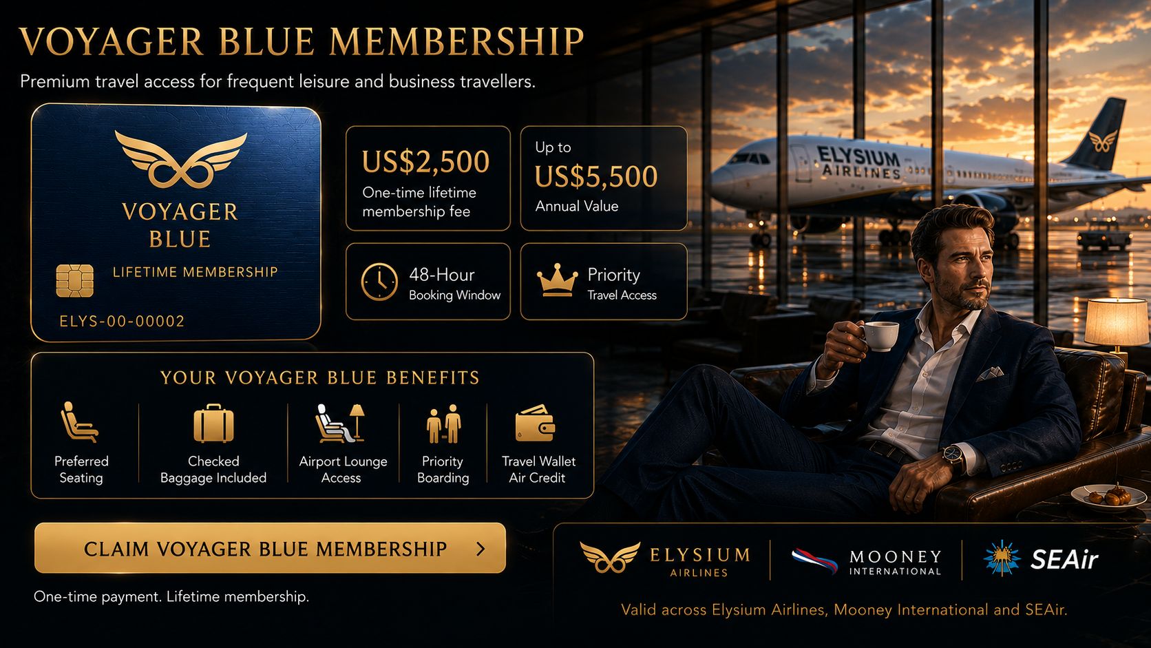 Voyager Blue Card
